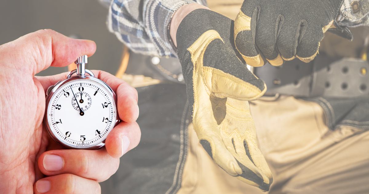 Durchbruchzeit bei Schutzhandschuhen