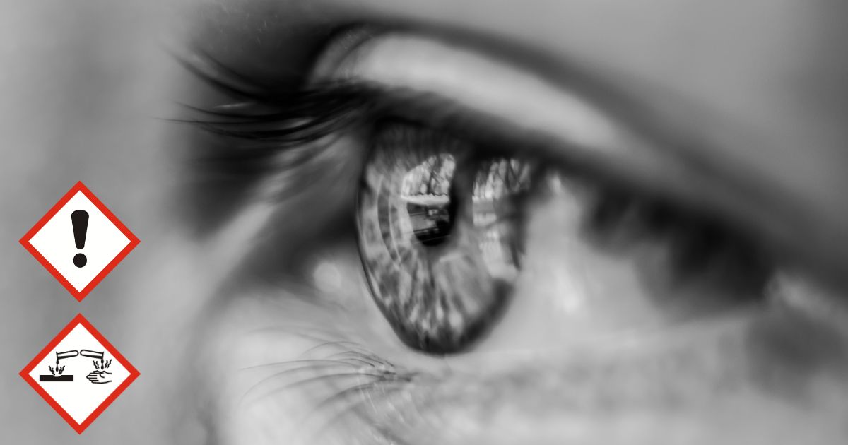 Zusammenhang Augenschädigend und Hautätzend im EU-Gefahrstoffrecht