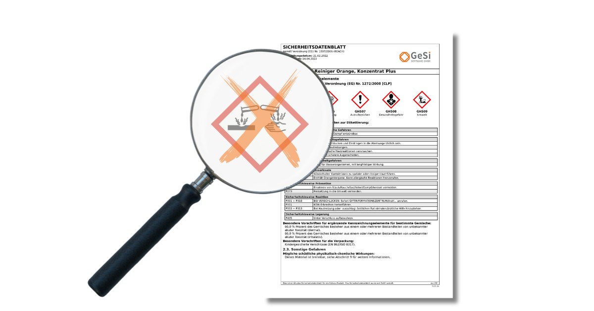Rangfolgeregelung Gefahrstoffetiketten