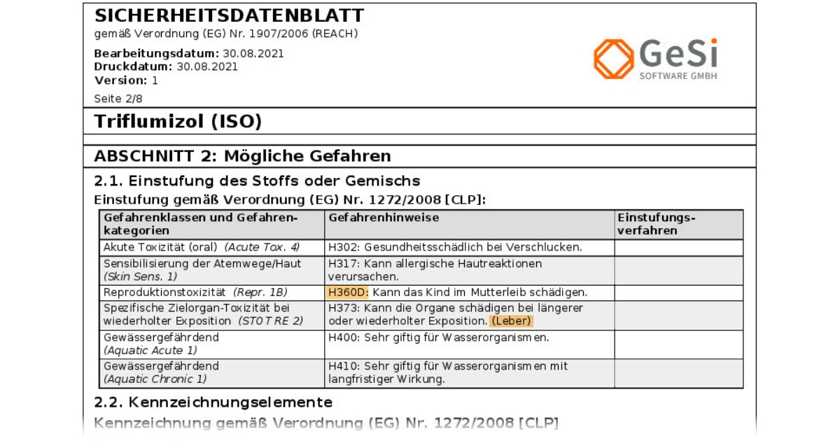 GHS/CLP: Zusätze bei H-Sätzen und ihre Bedeutung