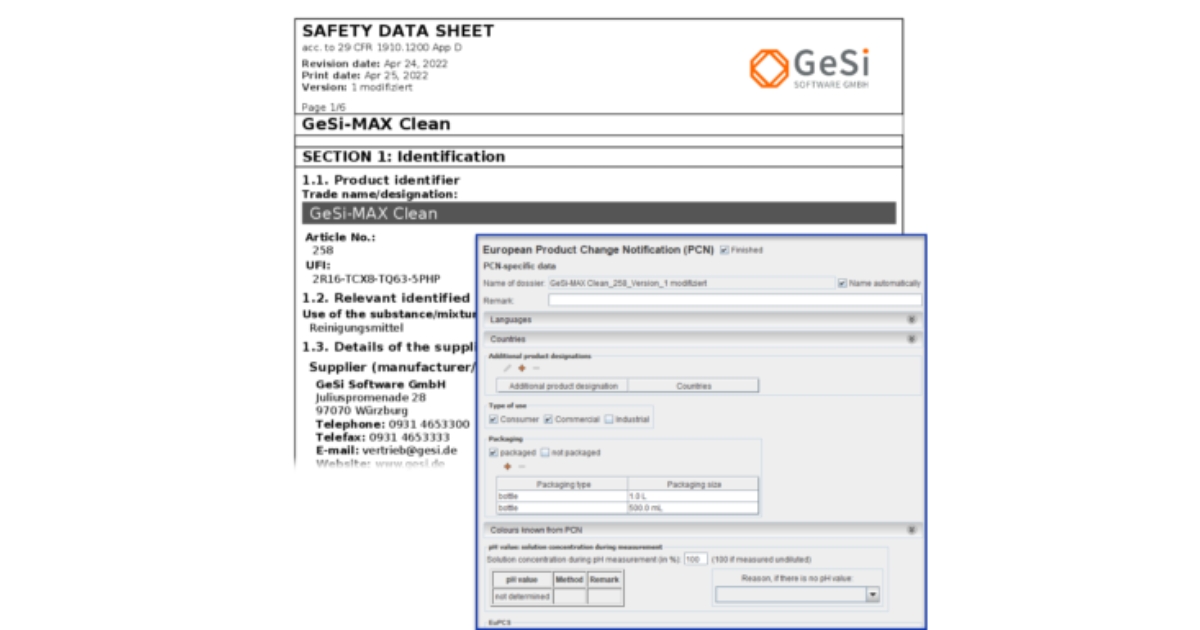 PCN and SDS creation